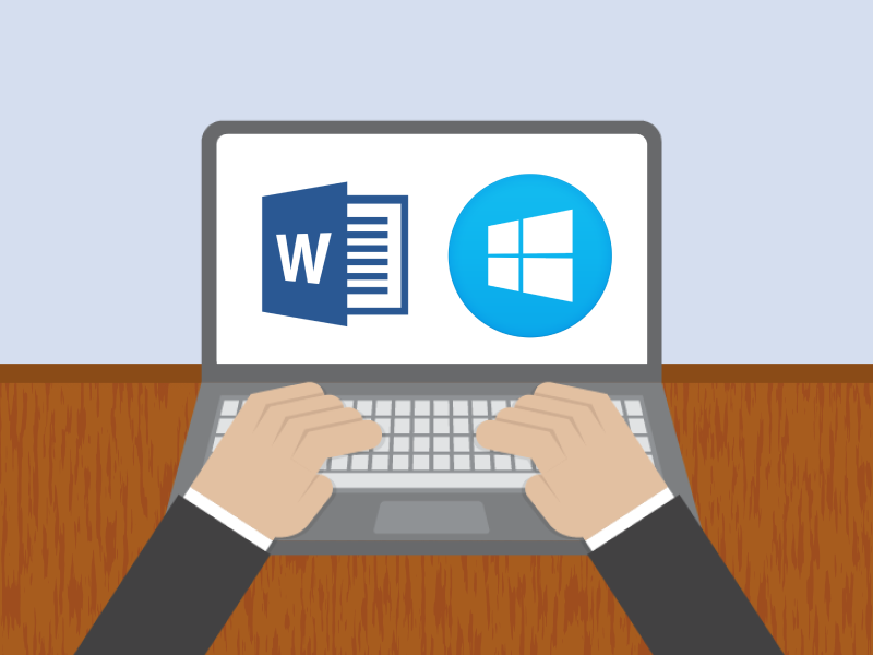 Digitação, Word, Windows